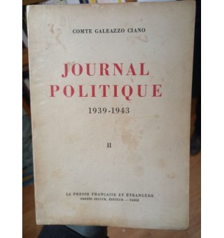 Journal politique 1939-1943...