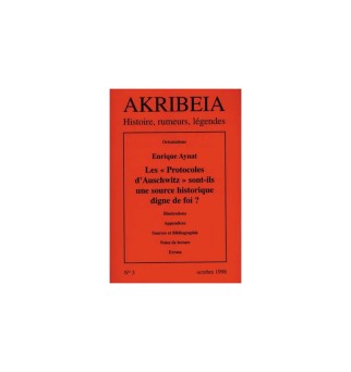 Akribeia, n° 3, octobre 1998