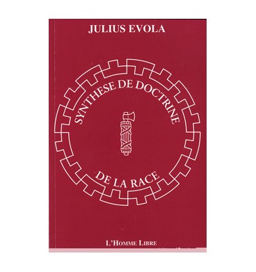 Synthèse de doctrine de la race - Julius Evola